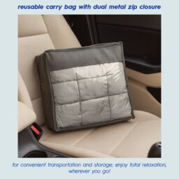 Harbour Housewares Weighted Blanket With Storage Bag - 150 X 200Cm - 8Kg - Grey - thumbnail 4