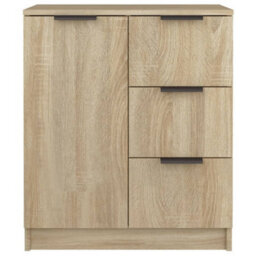 Vidaxl Sideboards 2 Pcs Sonoma Oak 60X30X70 Cm Engineered Wood - thumbnail 6