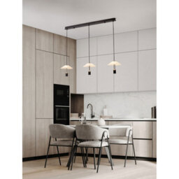 Luminosa Lighting Luminosa Anafi Bar Pendant Ceiling Light Sandy Black Led 24W 1185Lm 3000K - thumbnail 2