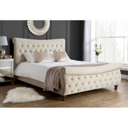 Birlea Copenhagen King Bed Warm Stone - thumbnail 1