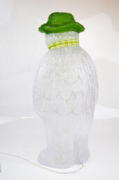 Snowtime The Snowman Snowdog Set Acrylic Figure Led Garden Outdoor Christmas Decoration - thumbnail 3
