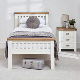 The Furniture Market Cheshire White Painted 3Ft Single Bed - thumbnail 2