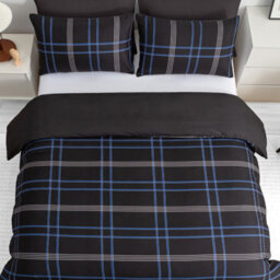 Pamposh Super King Duvet Set Brushed Microfiber Super King Duvet Cover Hypoallergenic With Zipper Closure For All Seasons - thumbnail 4