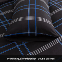 Pamposh Super King Duvet Set Brushed Microfiber Super King Duvet Cover Hypoallergenic With Zipper Closure For All Seasons - thumbnail 7