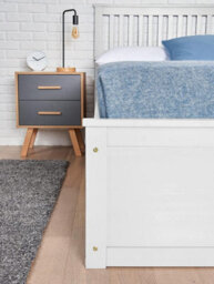 Home Treats Wooden Ottoman Bed Frame Double - No Mattress - thumbnail 4