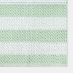 Ohs Stripes Print Outdoor Garden Rug Waterproof Area Floor Mat - thumbnail 5