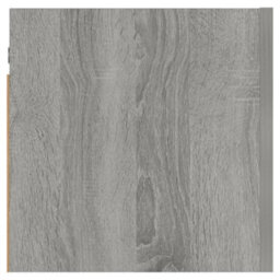 Berkfield Wall Mounted Tv Cabinet Grey Sonoma 30.5X30X30 Cm - thumbnail 8