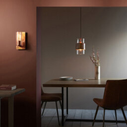 Luminosa Lighting Luminosa Palermo Wall Lamp Copper Patina Plate & Clear Glass - thumbnail 5
