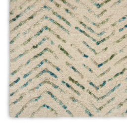 Colorado Clr02 Ivory Green Wool Rug By Nourison-236Cm X 297Cm - thumbnail 8