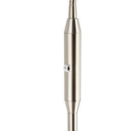 Happy Homewares Modern Nickel Task Floor Lamp With Led Halo Ring And Cct Memory Dimmer - thumbnail 4