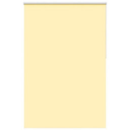 Berkfield Roller Blind Blackout Yellow 155X230 Cm Fabric Width 151.6 Cm Polyester - thumbnail 1