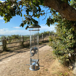 Selections Heavy Duty Aluminium Bird Seed Feeder With Seed Catcher Tray (Set Of 4) - thumbnail 2
