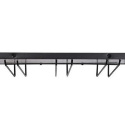 Wall Mount Wine Rack With Glass Holder Bar Bottle Display Shelf - thumbnail 5