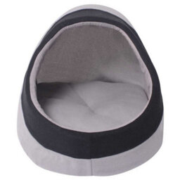 Vidaxl Cat Cubby Grey And Black M - thumbnail 2