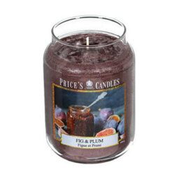 Price's Candles Prices Fragrance Collection Fig & Plum Large Jar Candle - thumbnail 2