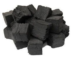 The Stove Wizard 10 Medium 10 Small Square Gas Fire Replacement Coals 45mm & 35mm Squares