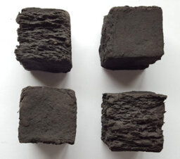 The Stove Wizard 10 Medium 10 Small Square Gas Fire Replacement Coals 45mm & 35mm Squares - thumbnail 6