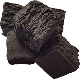 The Stove Wizard 10 Medium 10 Small Square Gas Fire Replacement Coals 45mm & 35mm Squares - thumbnail 5