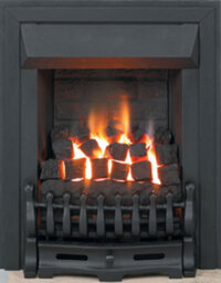 The Stove Wizard 10 Medium 10 Small Square Gas Fire Replacement Coals 45mm & 35mm Squares - thumbnail 4