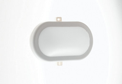 Luminosa Lighting Luminosa Extra Led Outdoor Flush White, Ip54 700Lm 4000K 16.9X11.5X7.6Cm - image 1