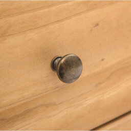 Cabinet Bits Lucca 5 Drawer Narrow Chest Of Drawers Brass Knob - thumbnail 7