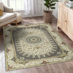 Ameha Willow Grey Cashmere Rugs Nonslip Indoor/outdoor Area 120 X 170 Cm Carpets Soft Short Pile For Bedroom Rug - thumbnail 4