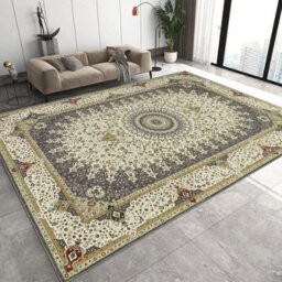 Ameha Willow Grey Cashmere Rugs Nonslip Indoor/outdoor Area 120 X 170 Cm Carpets Soft Short Pile For Bedroom Rug - thumbnail 7