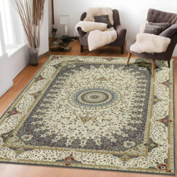 Ameha Willow Grey Cashmere Rugs Nonslip Indoor/outdoor Area 120 X 170 Cm Carpets Soft Short Pile For Bedroom Rug - thumbnail 2
