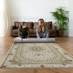 Ameha Willow Grey Cashmere Rugs Nonslip Indoor/outdoor Area 120 X 170 Cm Carpets Soft Short Pile For Bedroom Rug - thumbnail 3