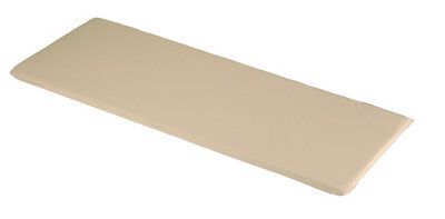 Glendale Garden & Leisure Glendale Cream 3 Seater Bench Cushion - image 1
