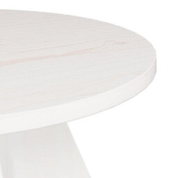 Berkfield Coffee Table 3 Pcs White Solid Pine Wood - thumbnail 8