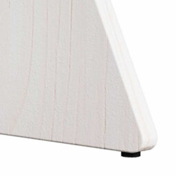 Berkfield Coffee Table 3 Pcs White Solid Pine Wood - thumbnail 9