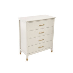 Palazzi 4 Drawer Chest Of Drawers White - thumbnail 5