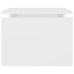 Walplus Coffee Table White 68X50X38 Cm Engineered Wood - thumbnail 6