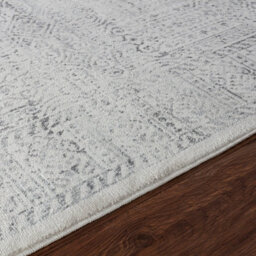 Livabliss Floransa-Vintage Grey Ivory Traditional Boho Living Dining Bedroom Rug 160 X 215 Cm Easy Care, Non Shedding - thumbnail 3