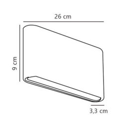 Nordlux Kinver Outdoor Aluminium Wall Light Weatherproof Black,mains Led - thumbnail 8