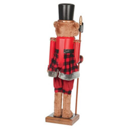 Urbn-Living Urbnliving 38Cm Height Christmas Bear Nutcracker Soldier Keepsake Classic Xmas Ornament Luxury Figurine - thumbnail 4