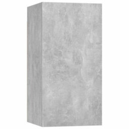 Berkfield Sturdy Tv Cabinets 2 Pcs Concrete Grey 30.5X30X60 Cm Engineered Wood - thumbnail 8