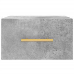 Berkfield Wall-Mounted Bedside Cabinet Concrete Grey 35X35X20 Cm - thumbnail 5