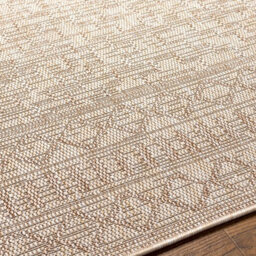 Livabliss Tuareg-Global Brown Ivory Graphic In- & Outdoor Jute-Look Rug 160 X 213 Cm Easy Care, Non Shedding - thumbnail 3