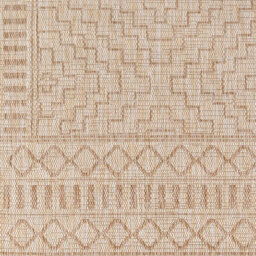 Livabliss Tuareg-Global Brown Ivory Graphic In- & Outdoor Jute-Look Rug 160 X 213 Cm Easy Care, Non Shedding - thumbnail 7