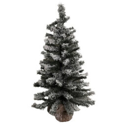 Samuel Alexander 3Ft (90Cm) Mini Imperial Snowy Christmas Tree In Jute Bag - thumbnail 8