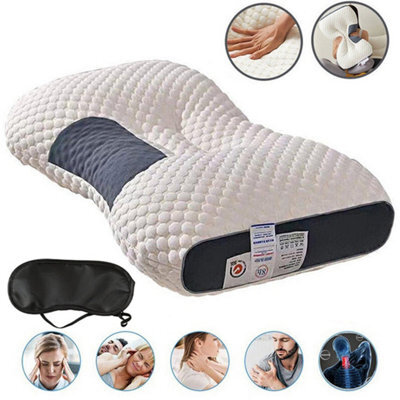 1000G Memory Foam Cervical Pillow For Neck And Shoulder Support - image 1