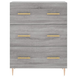 Berkfield Classic Sideboard Grey Sonoma 69.5X34X90 Cm Engineered Wood - thumbnail 5