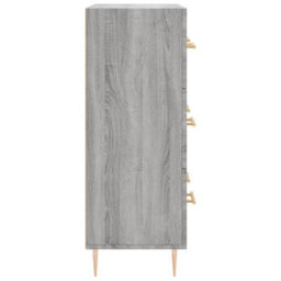 Berkfield Classic Sideboard Grey Sonoma 69.5X34X90 Cm Engineered Wood - thumbnail 7