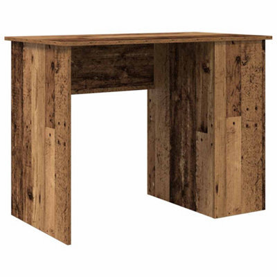 Berkfield Modern Desk Old Wood 100X55X75 Cm Engineered Wood - image 1