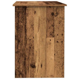 Berkfield Modern Desk Old Wood 100X55X75 Cm Engineered Wood - thumbnail 5
