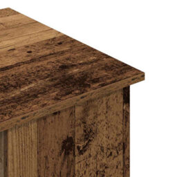 Berkfield Modern Desk Old Wood 100X55X75 Cm Engineered Wood - thumbnail 8