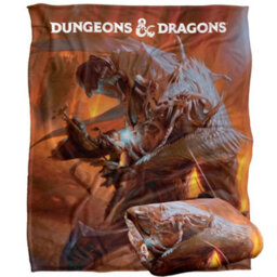 Dungeons & Dragons Players Handbook Art Blanket White (One Size) - thumbnail 1