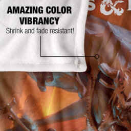 Dungeons & Dragons Players Handbook Art Blanket White (One Size) - thumbnail 4